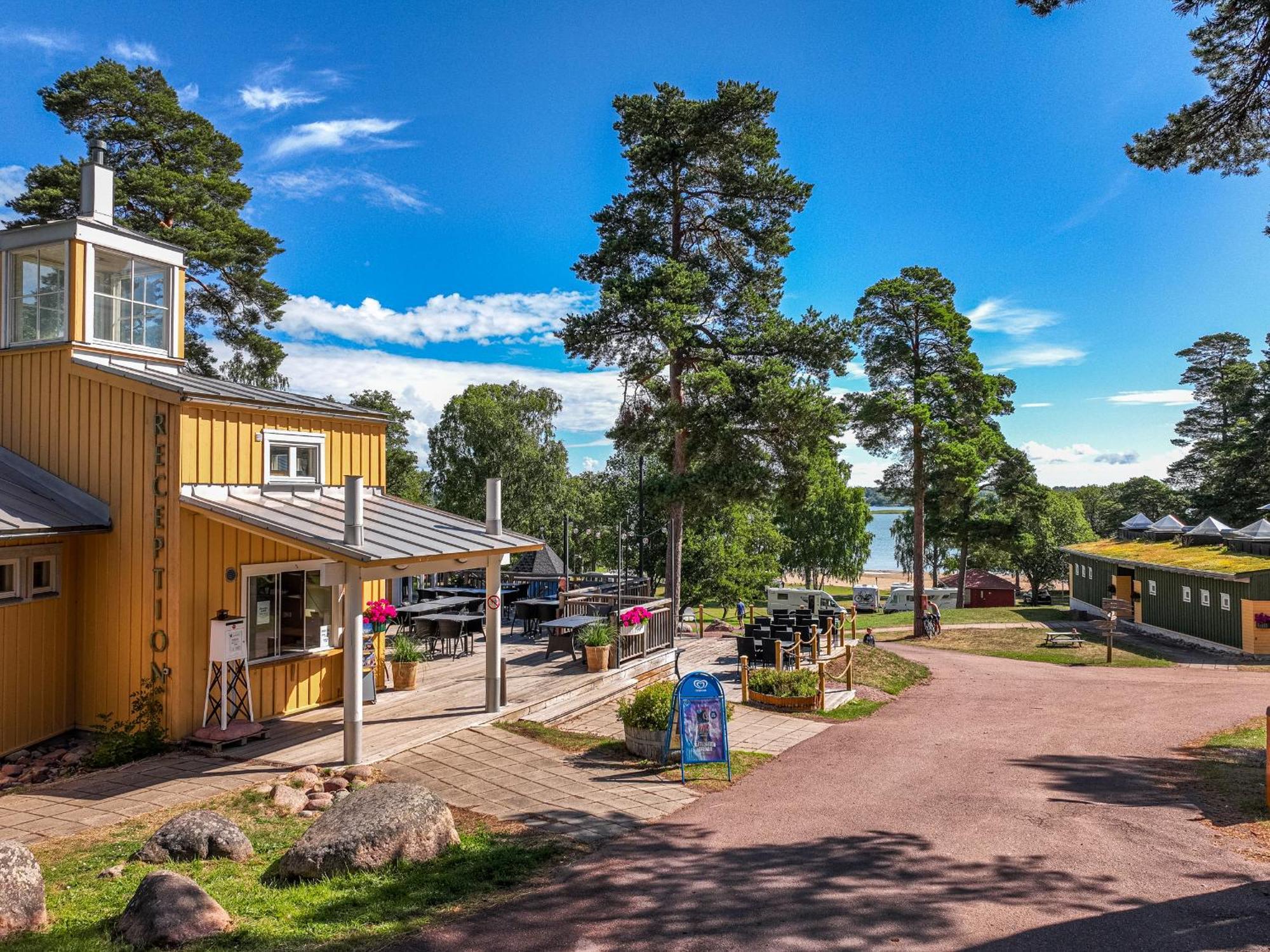 Groena Uddens Camping 마리에하믄 외부 사진